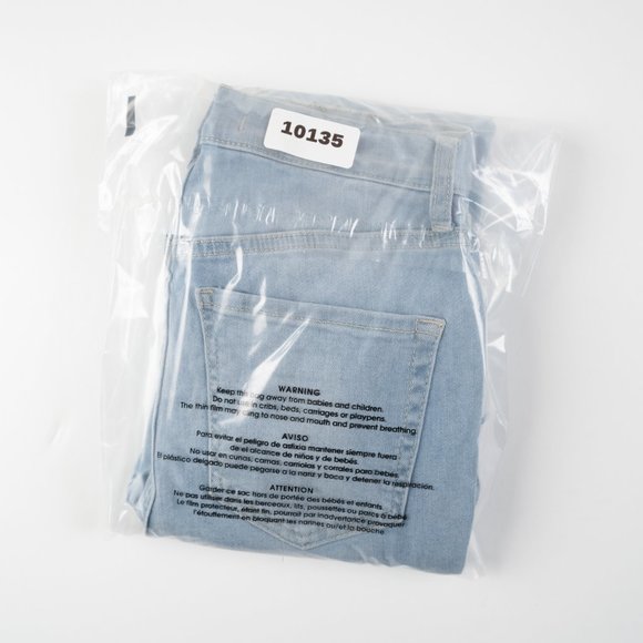 FREE PEOPLE light wash distressed skinny jeans size 27 - Picture 12 of 12